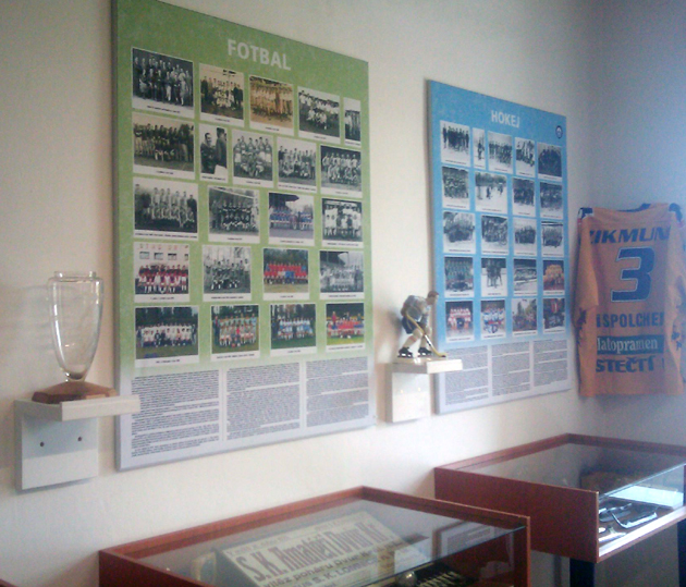 Otevřena stálá expozice historie lomnického sportu Otevřena stálá expozice historie lomnického sportu