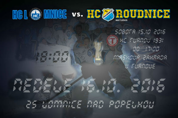 Sobota -derby v Turnov. Nedle doma Roudnice n/L